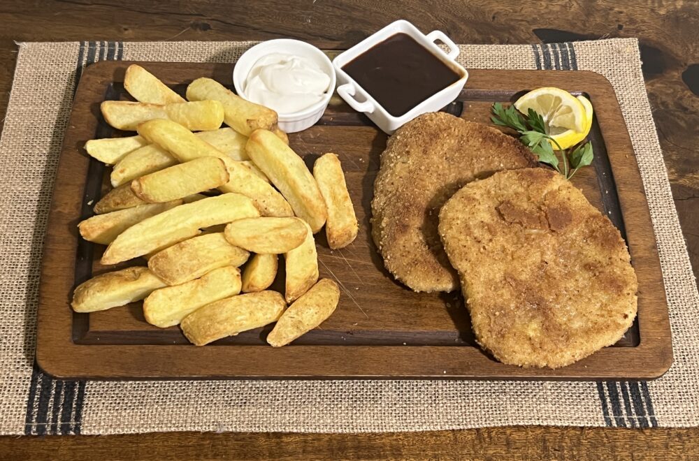 Vegan Seitan Schnitzel